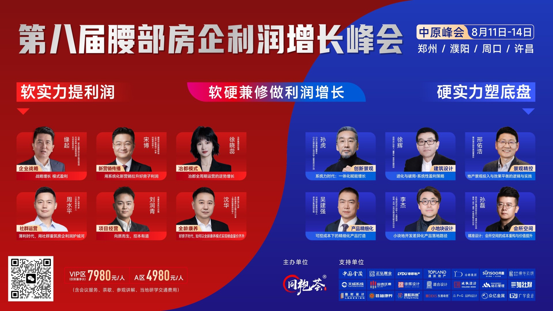 峰会预告 | 上海荟柚创始人沈华受邀出席第八届腰部房企利润增长峰会